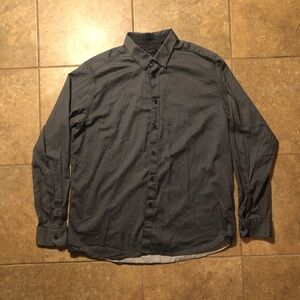 Ted Baker Gray Casual Button Down Shirt